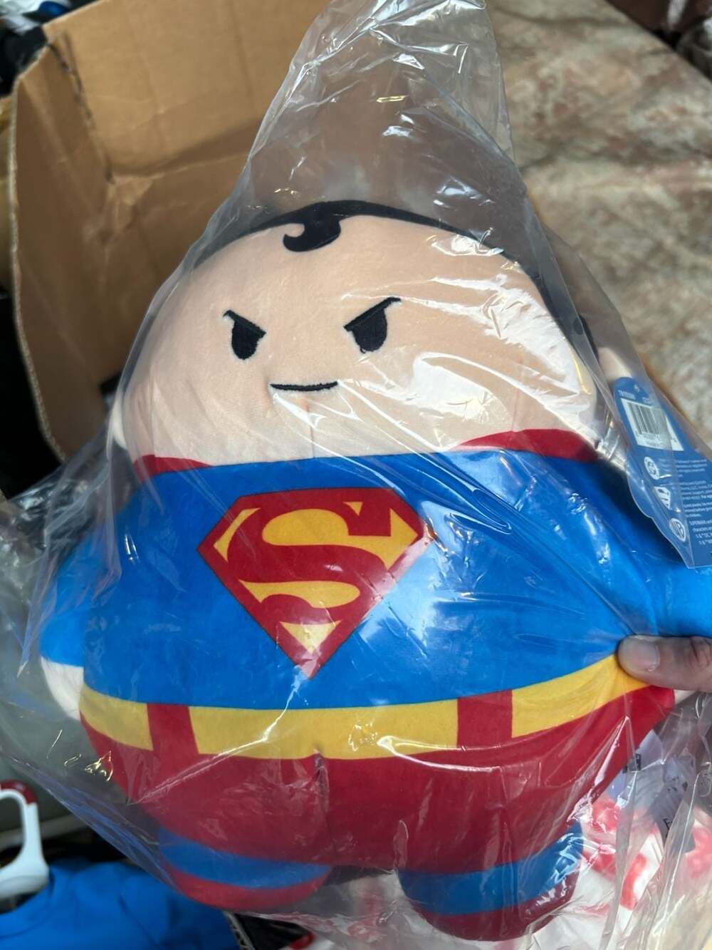 FAO Schwarz Blob Superman Plush Toy